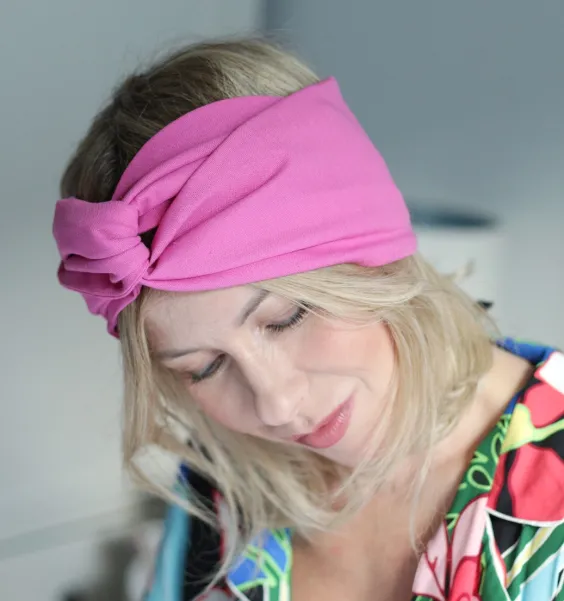 Kobiecka opaska a'la turban polskiej marki boZka.